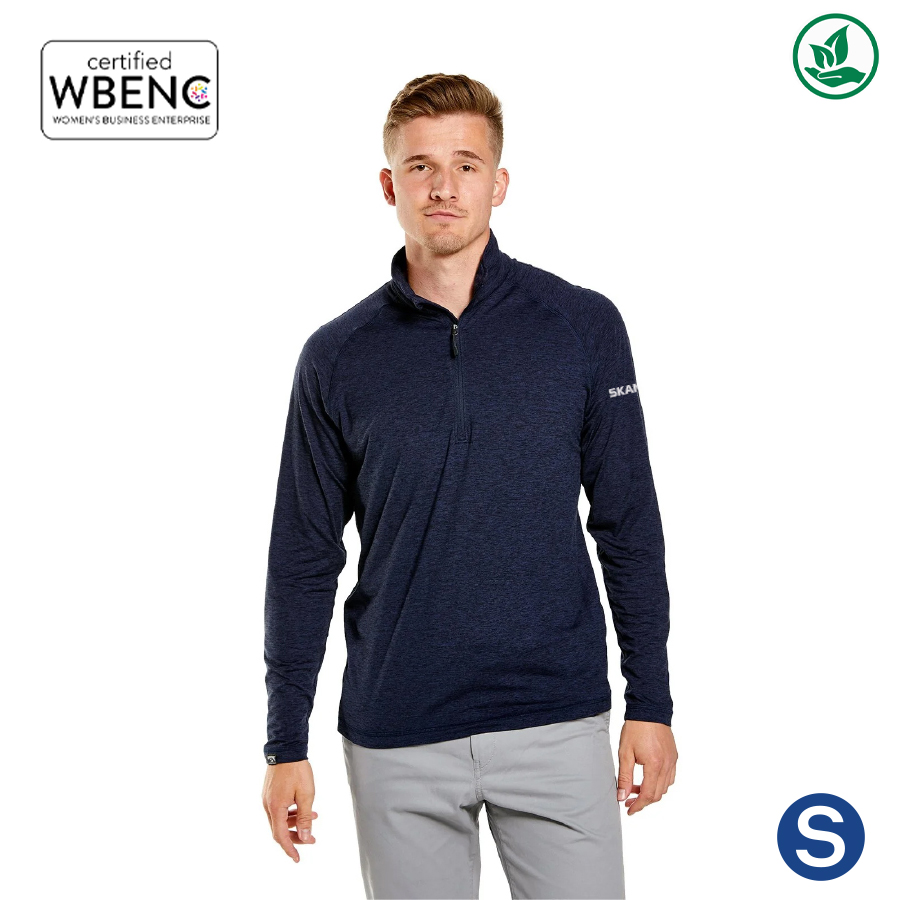 Storm Creek Mens Pacesetter Quarter Zip Shirt 